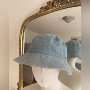 Steve Madden denim bucket hat, one size